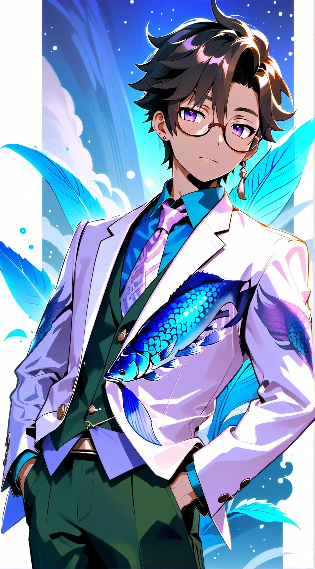 ai character: «†Noah†» background