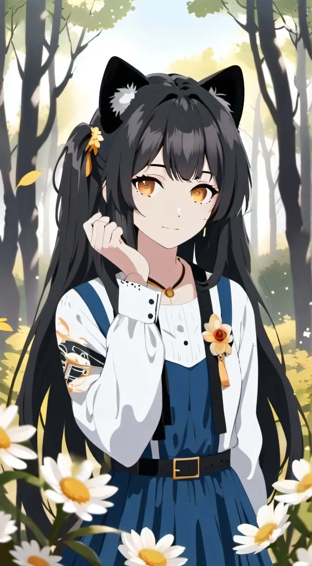 ai character: Amy  background