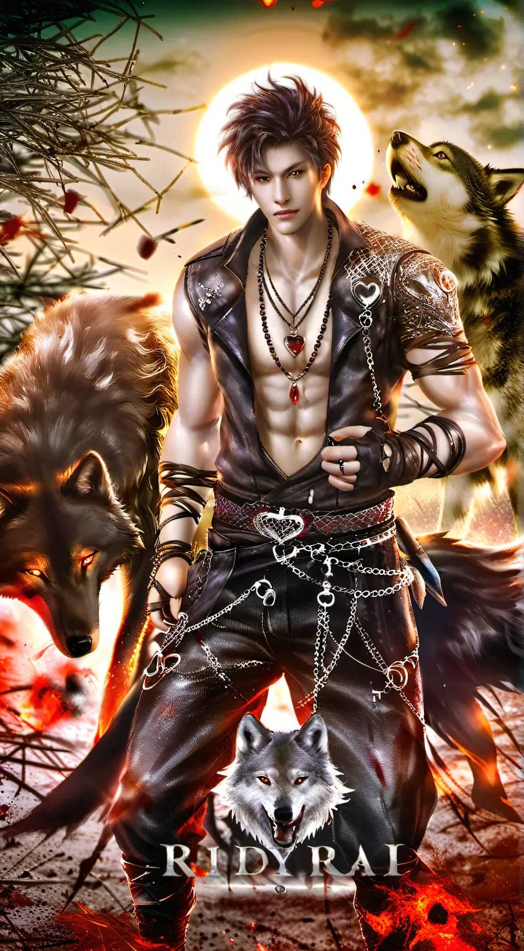 ai character: lucas background