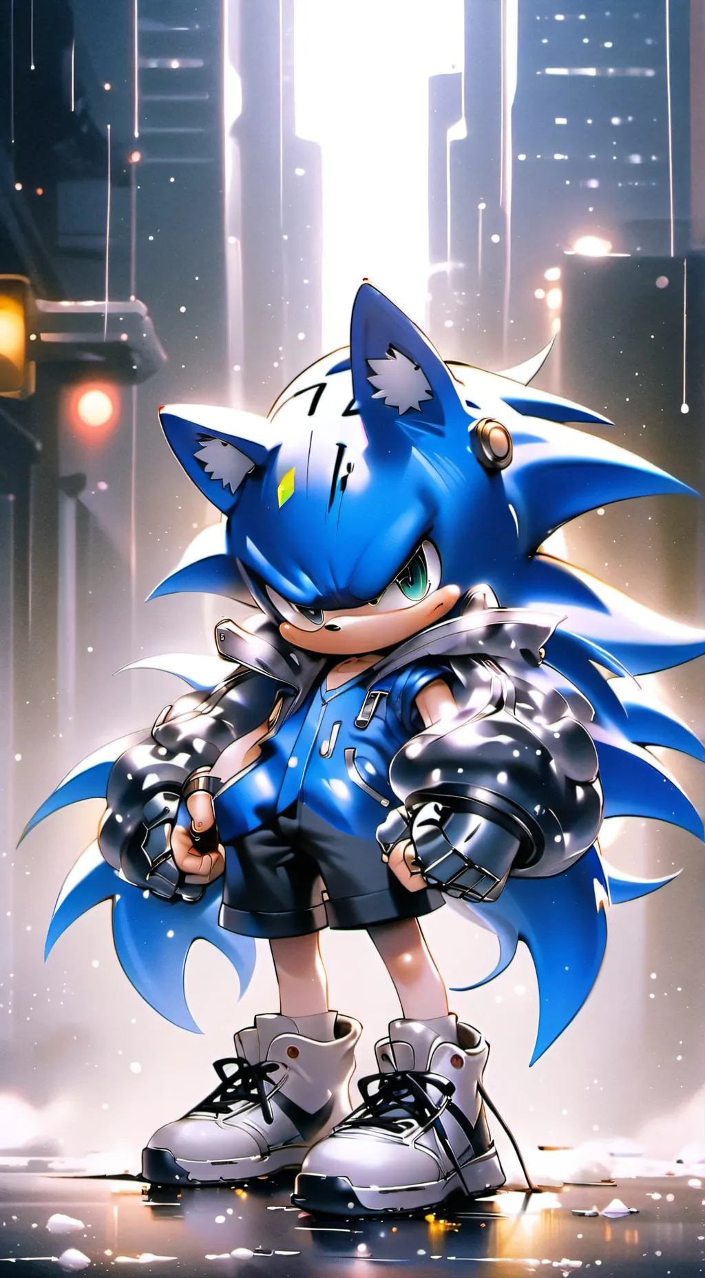 ai character: ♤♤Sonic♤♤ background