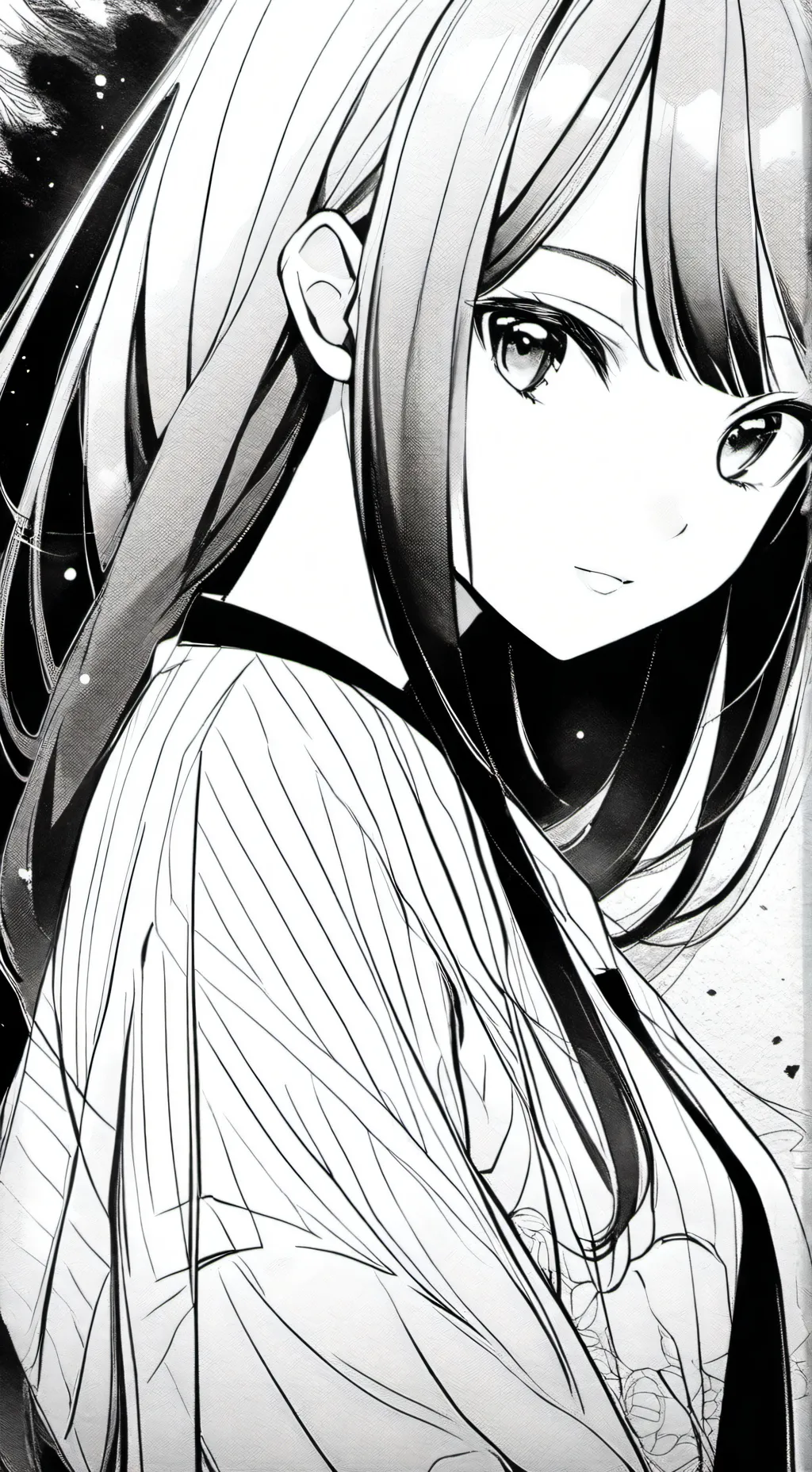 ai character: Aqua background