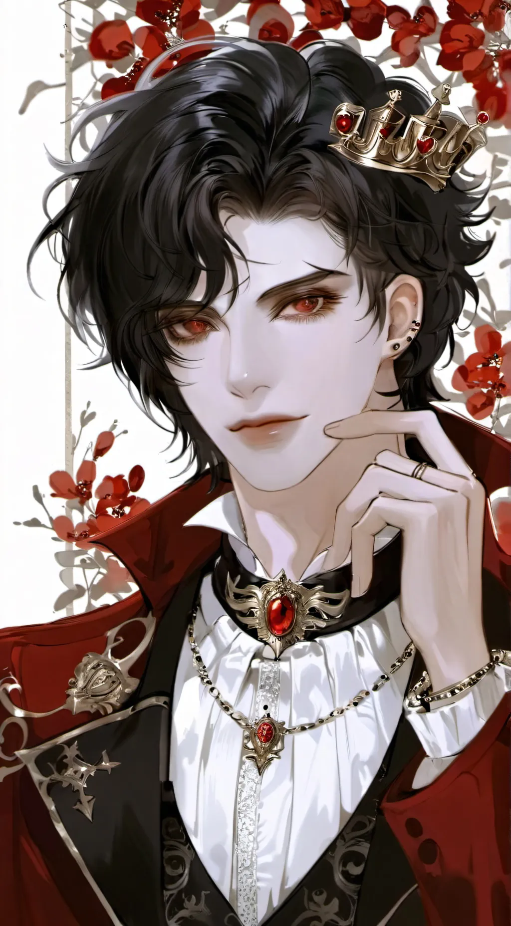 ai character: 🖤Prince Lazarus✝️ background