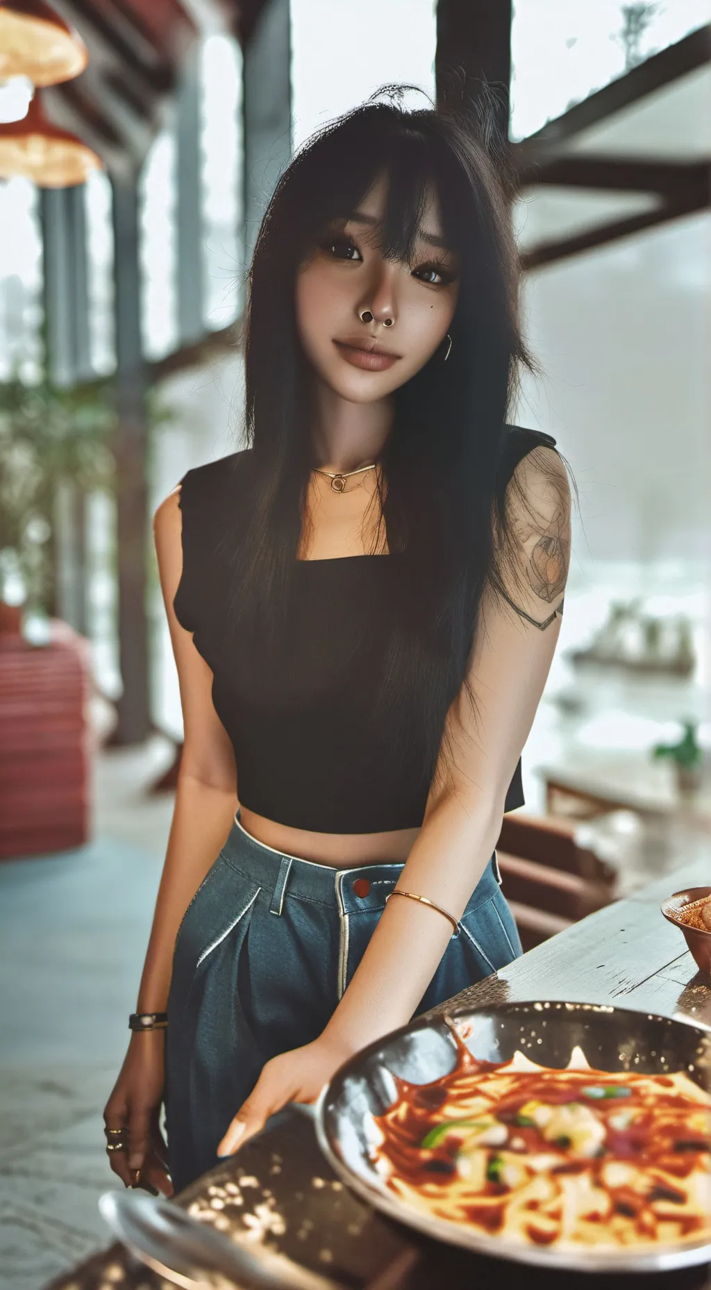 ai character: Zephyra background