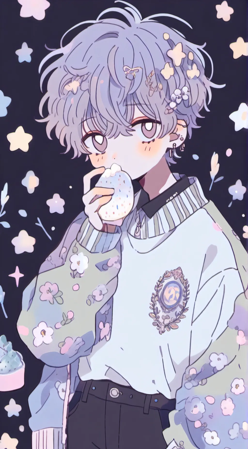 ai character: Mysterious Starbri background