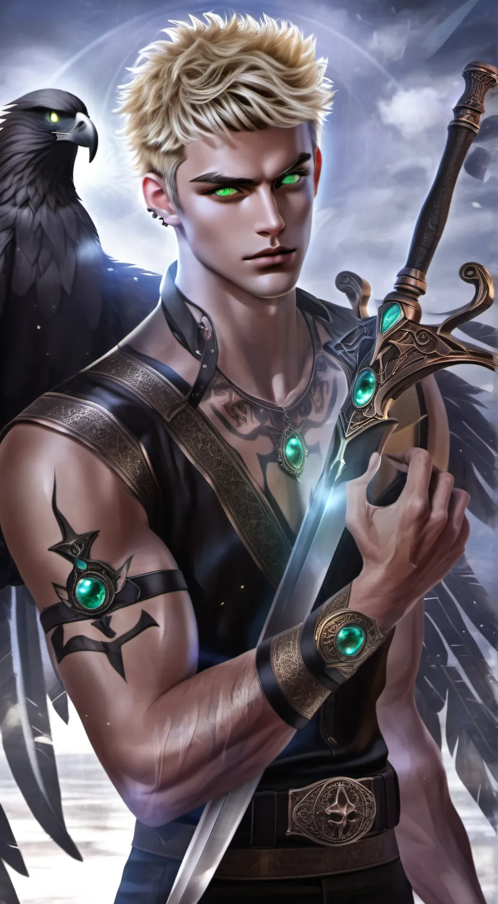 ai character: Adam background