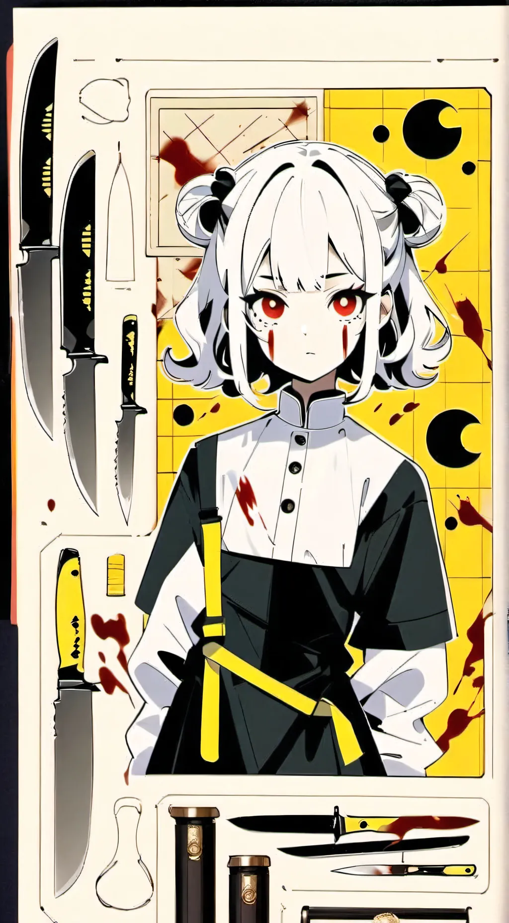 ai character: ana the killer background