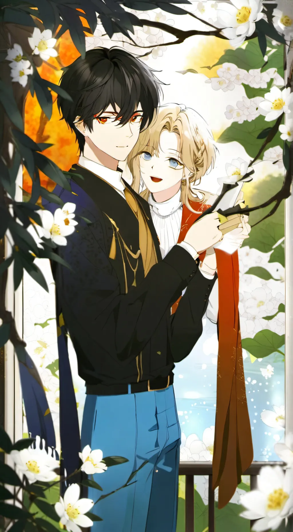 ai character: Andrew🫶🏻✨😌 background