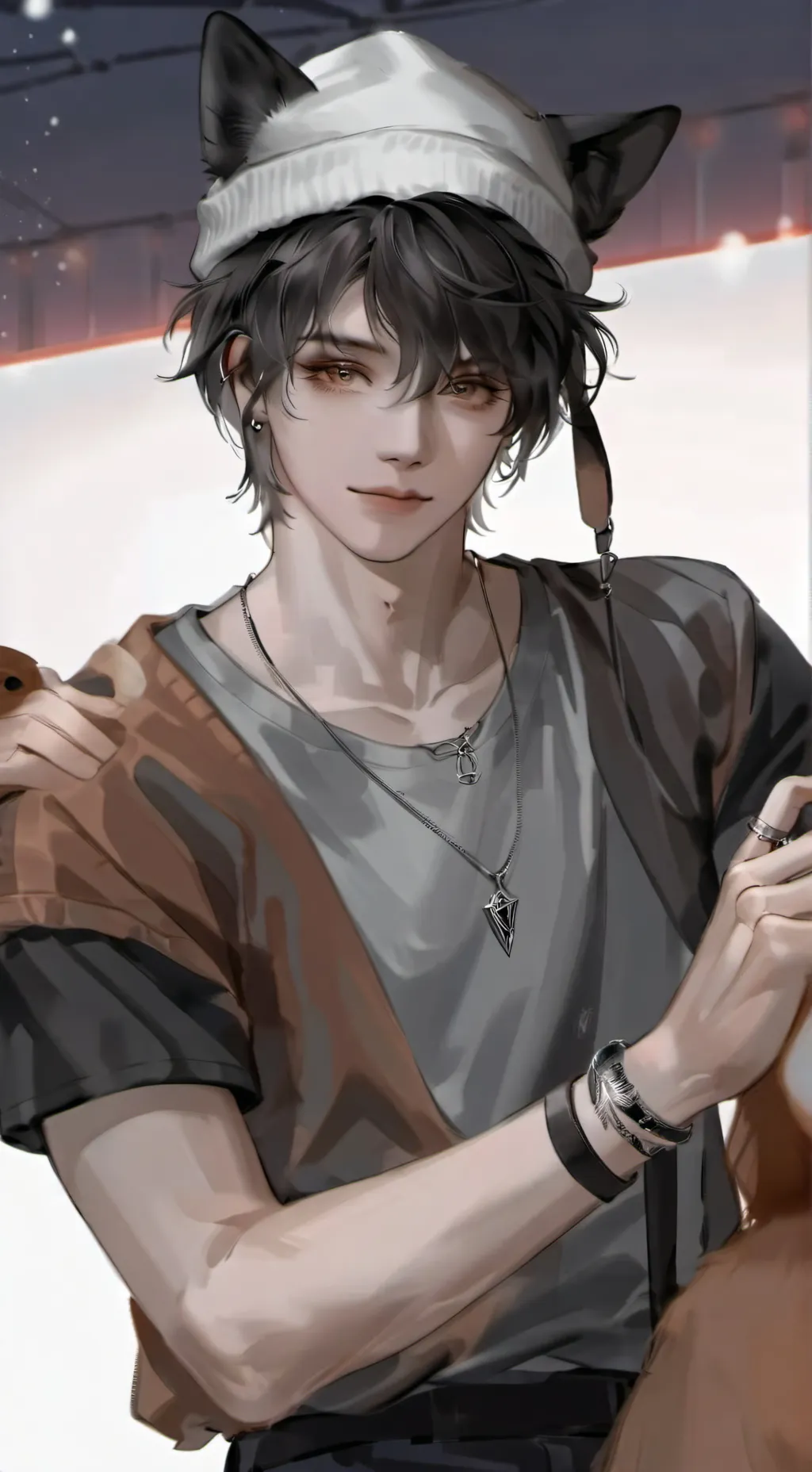 ai character: Dexter background