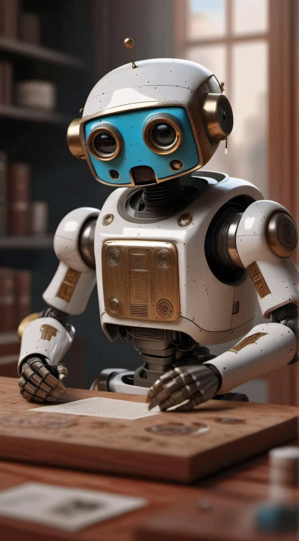 ai character: Advice background