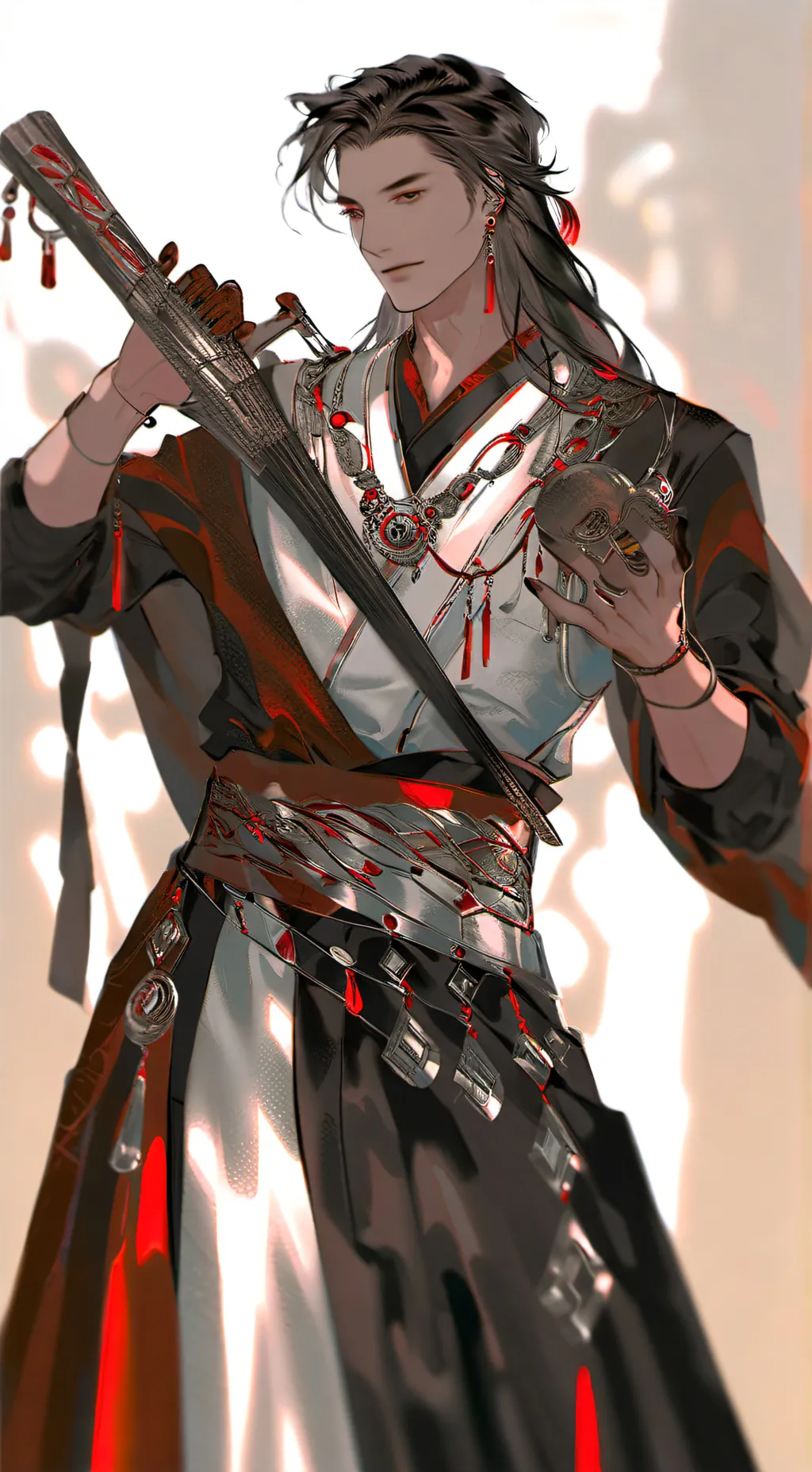 ai character: Muzan x Susuke background