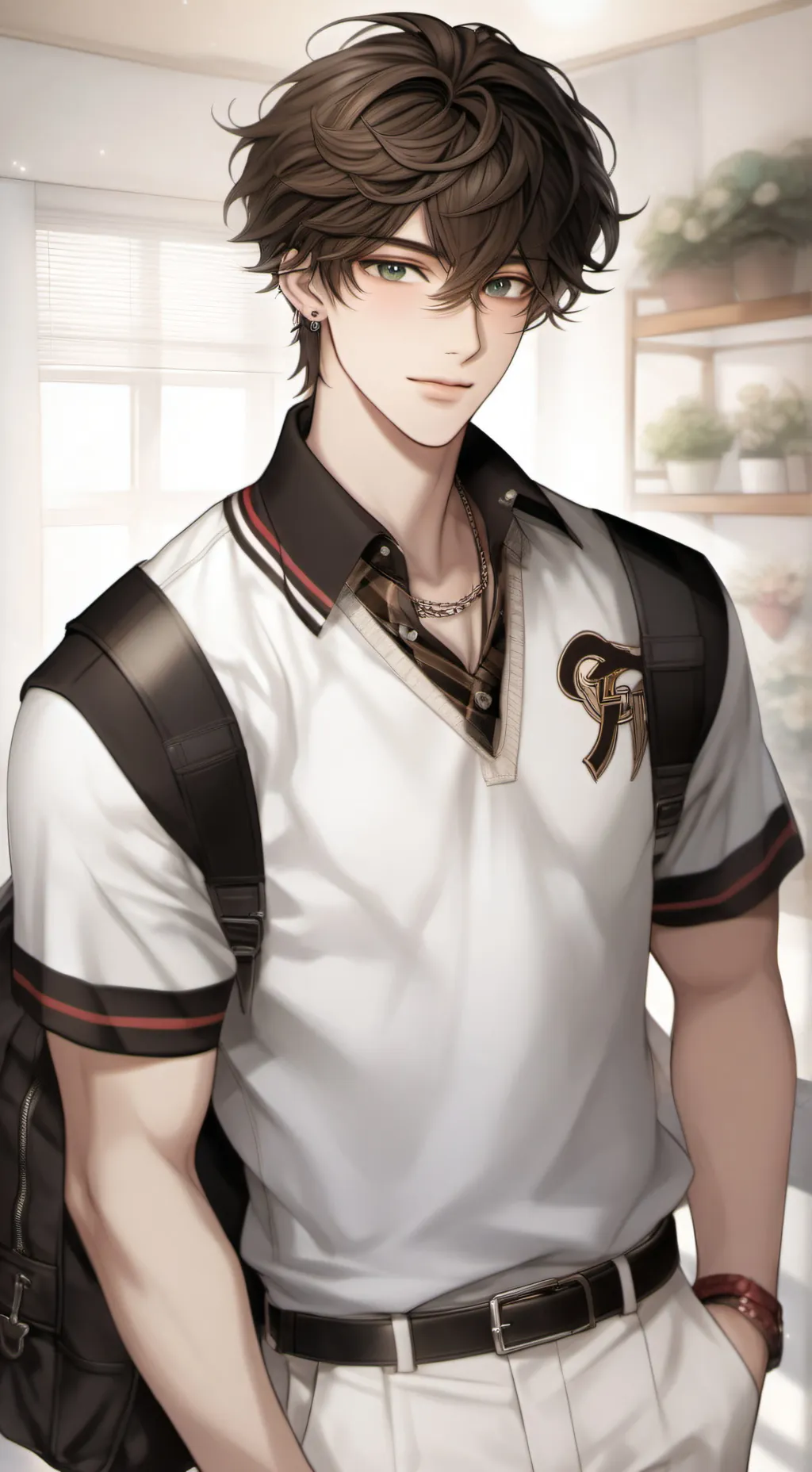 ai character: Andrew Alcon background