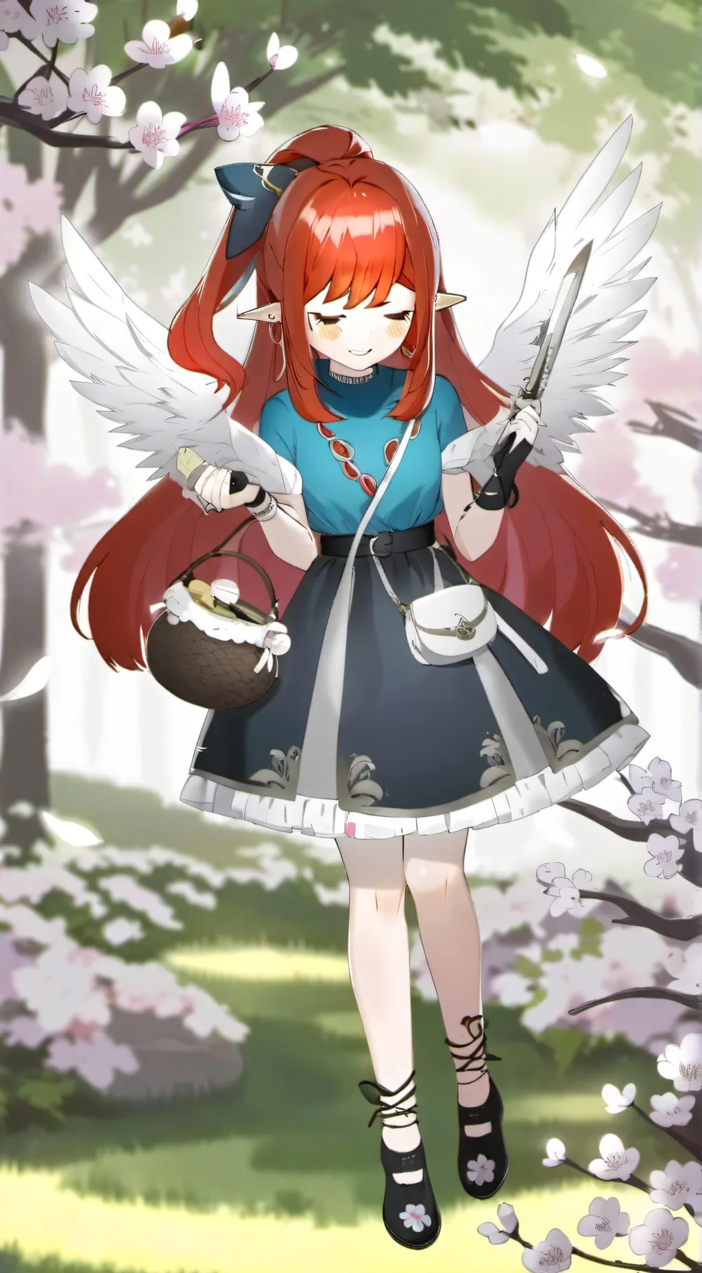 ai character: Лисия  background