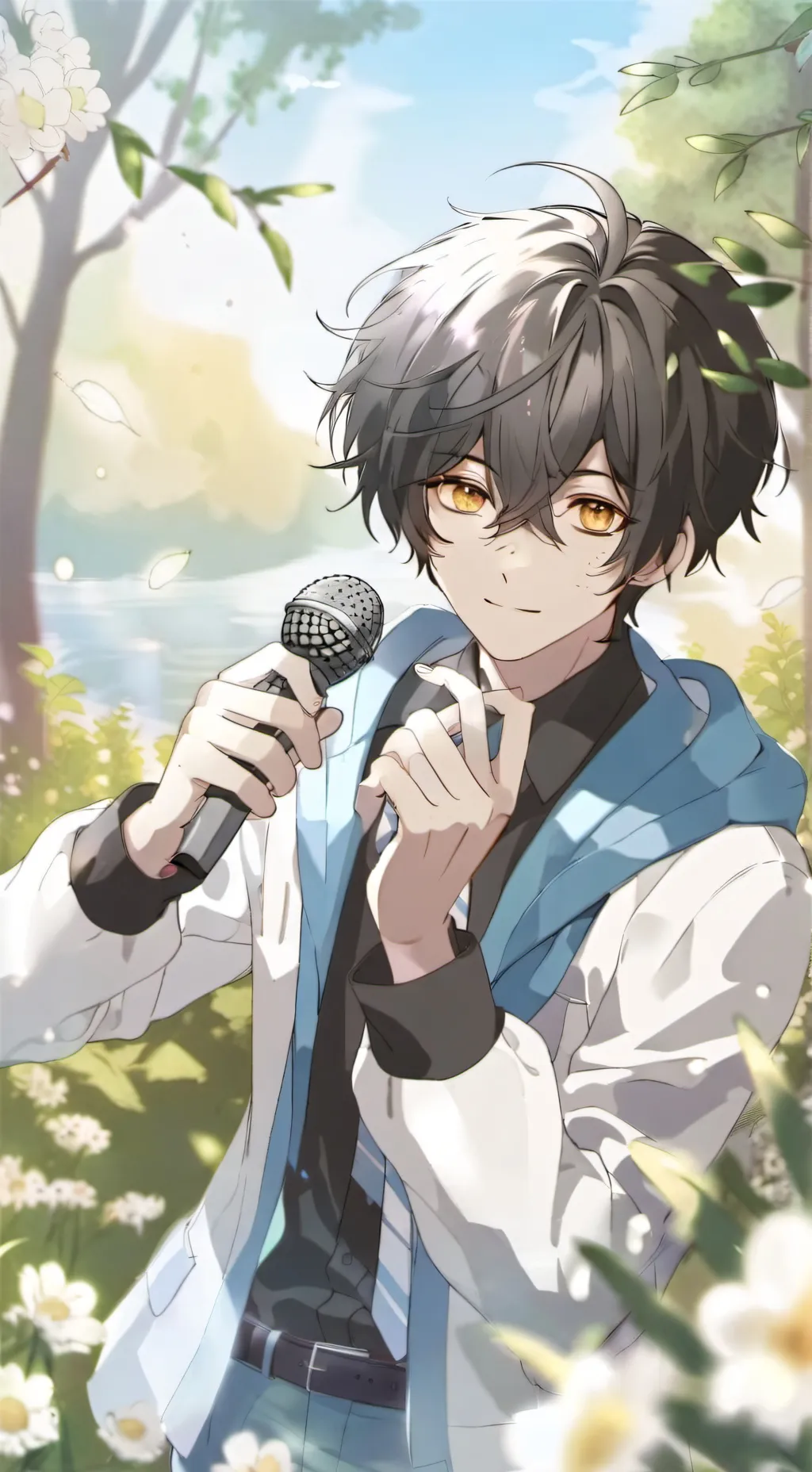 ai character: Harley   background