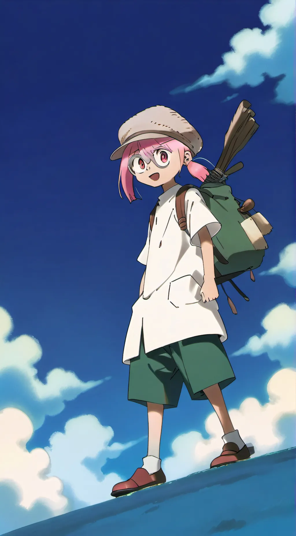 ai character: Aloha background