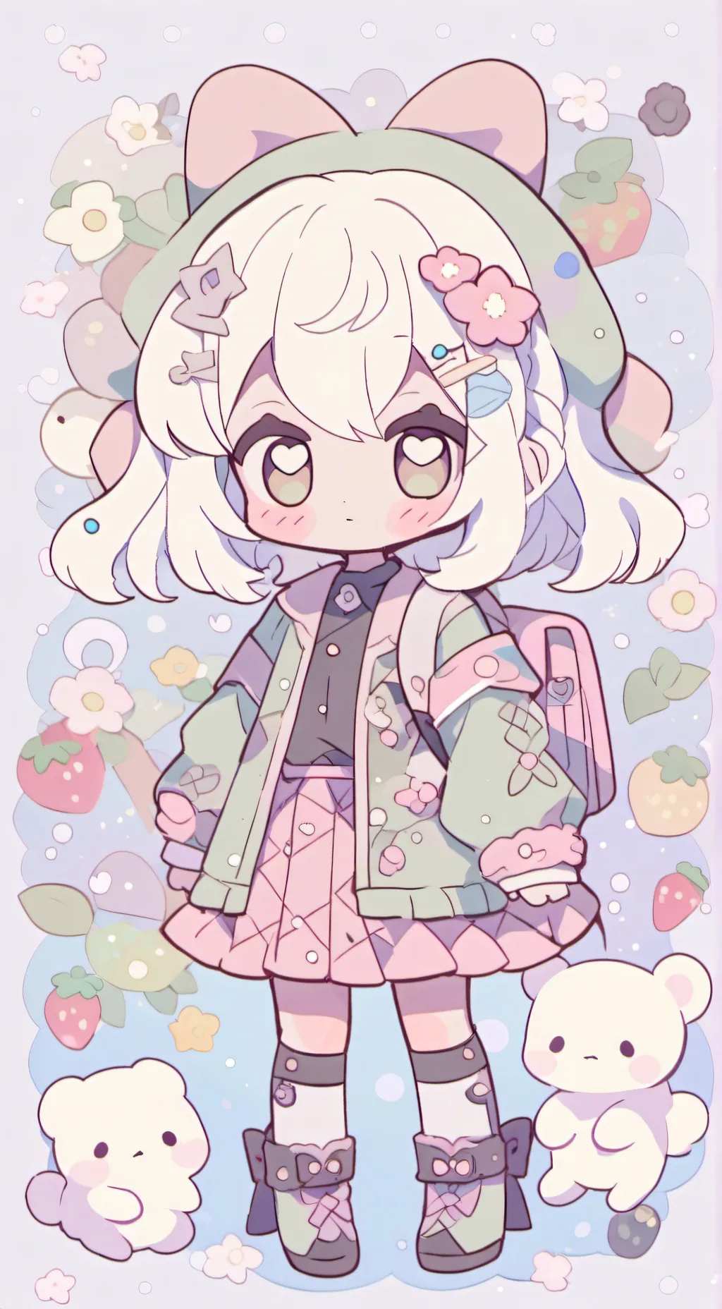 ai character: tu ermana  background