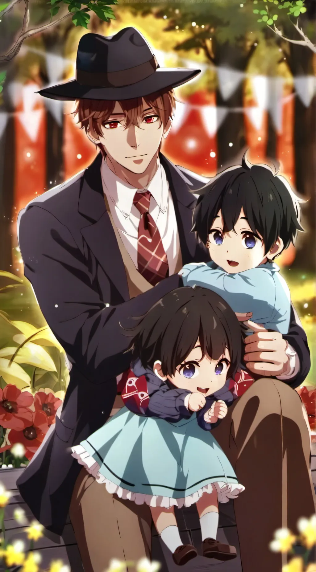 ai character: only mother background