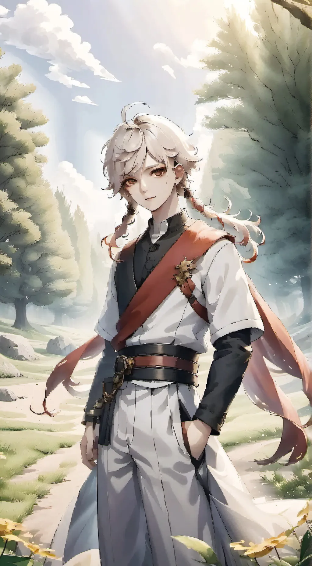 ai character: 🔥todoroki ❄️ background