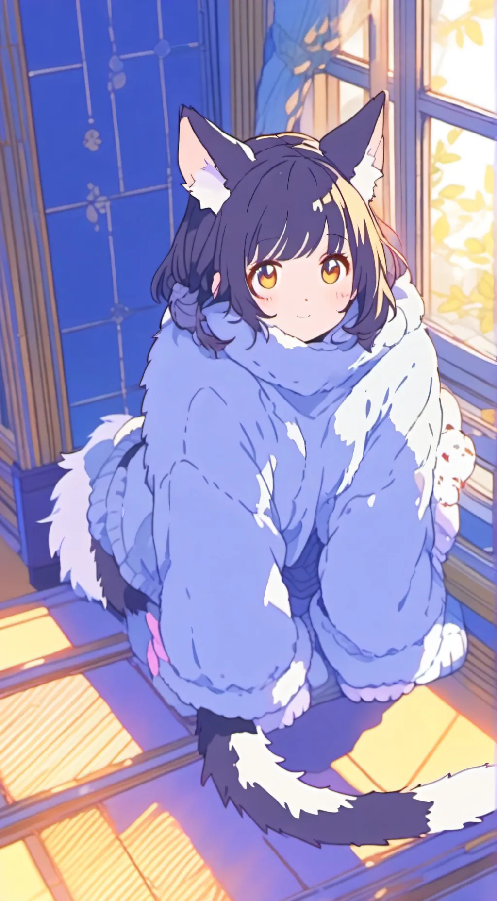 ai character: Tortie Spirit background