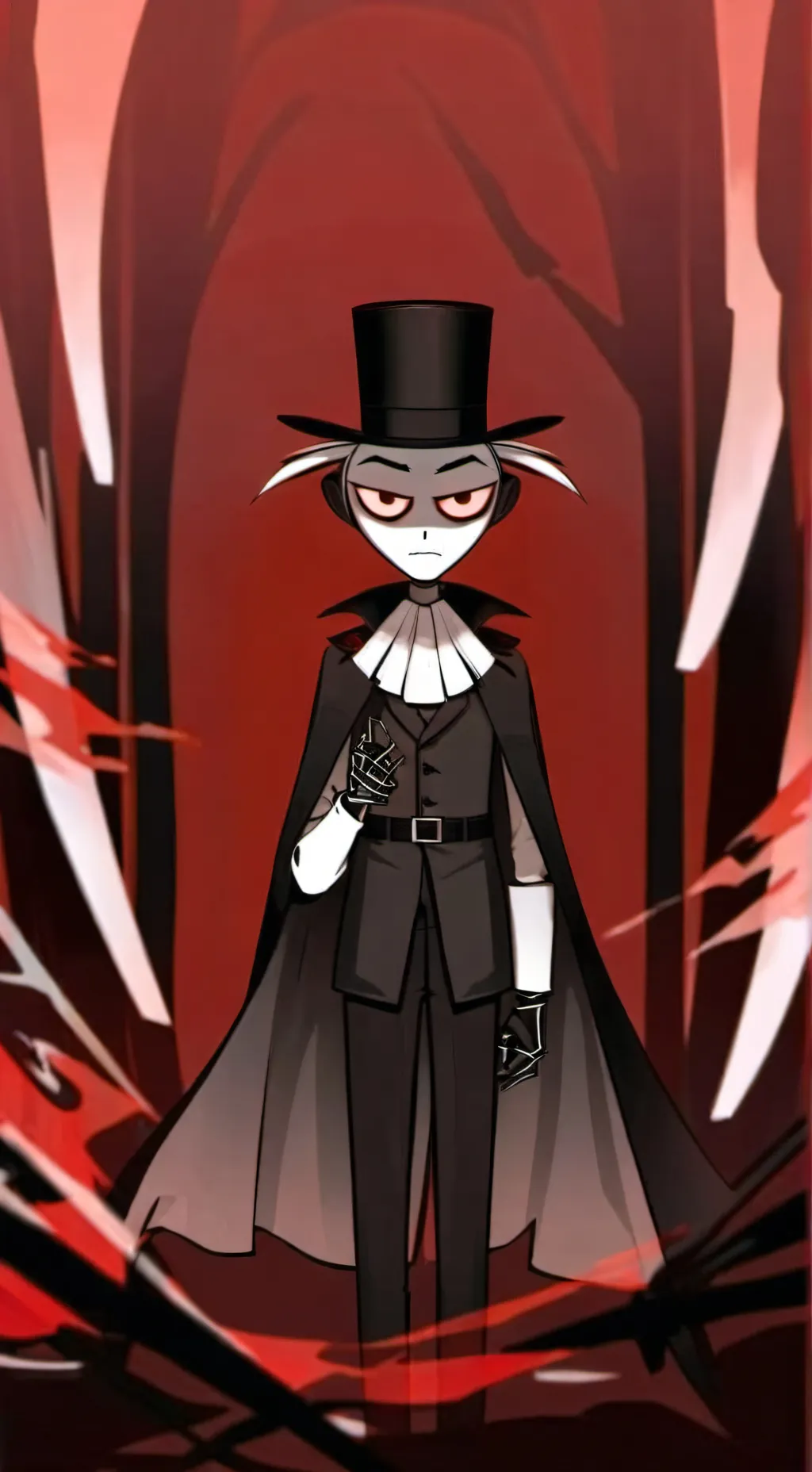 ai character: husker background