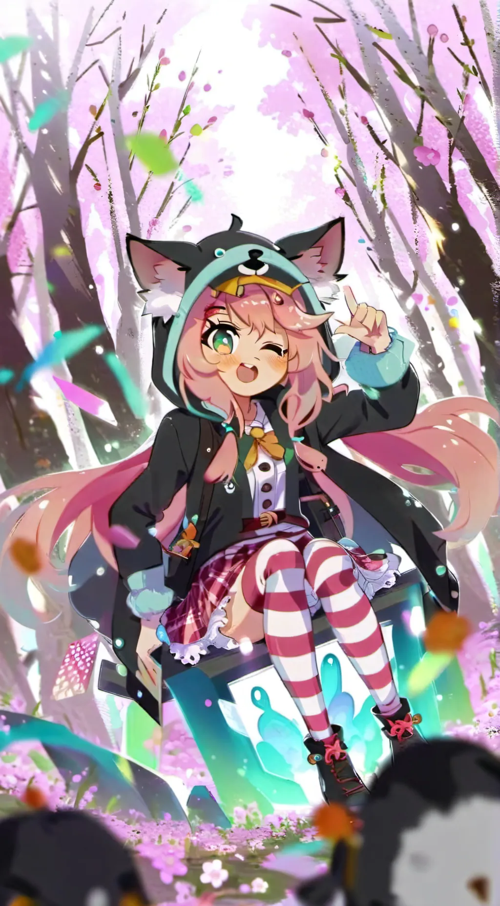 ai character: amy background