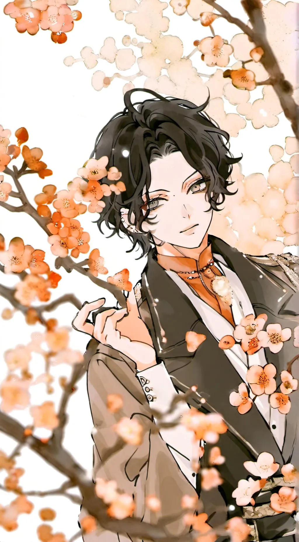 ai character: kokushibo + muzan  background