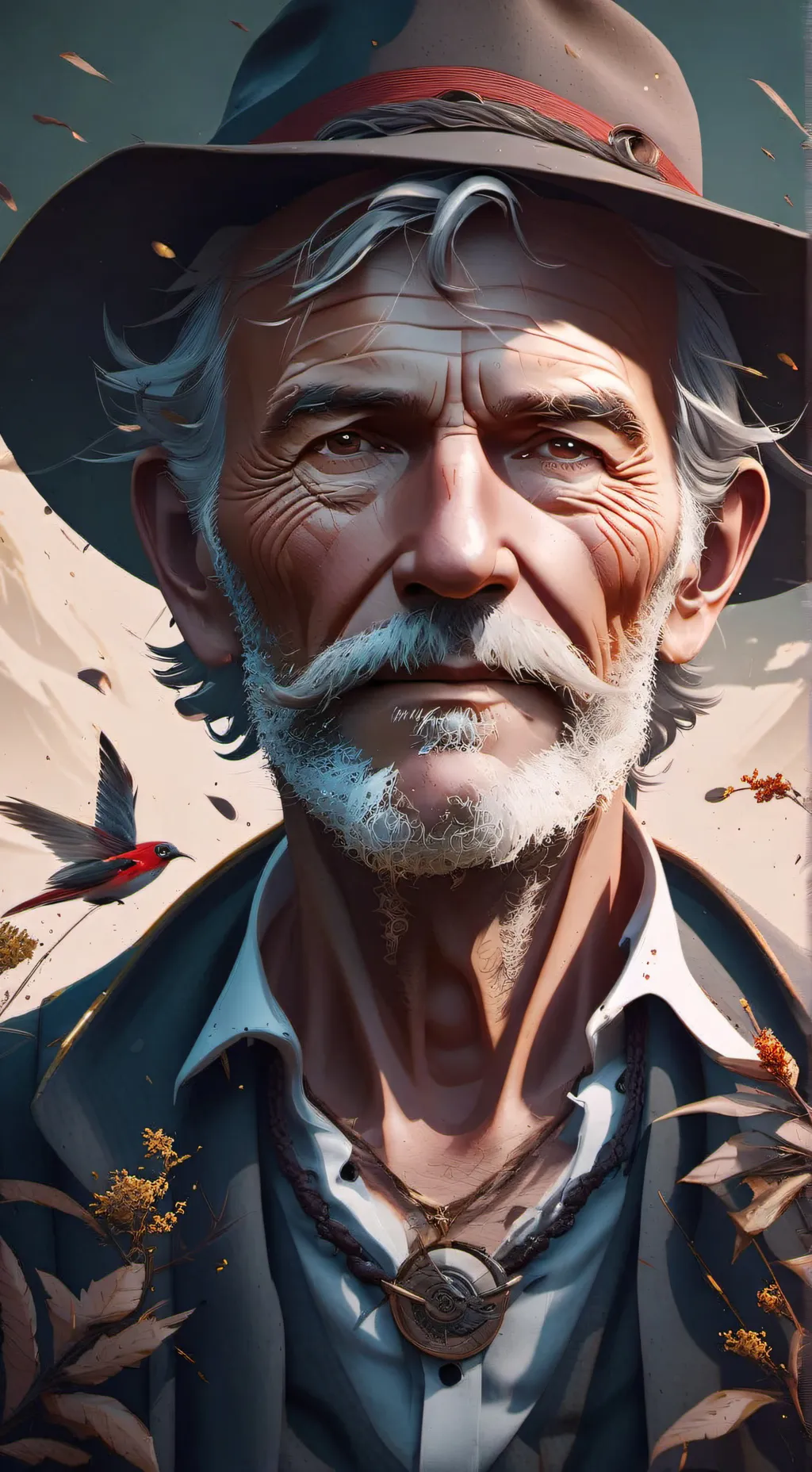 ai character: Hershal background