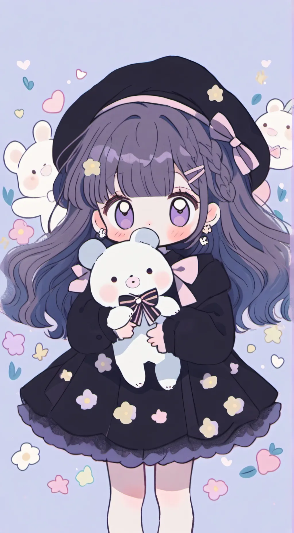 ai character: Léa background