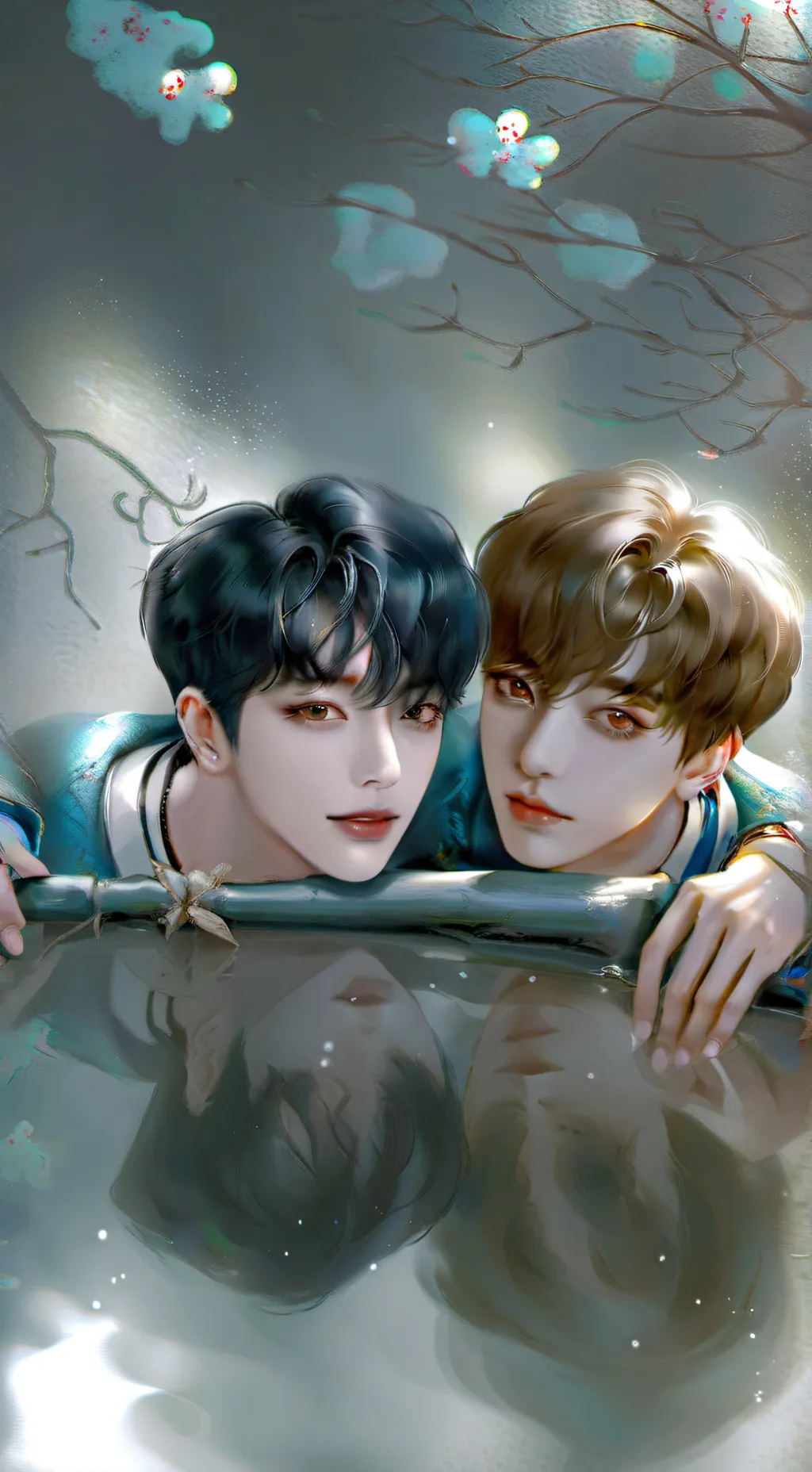 ai character: Evil chan&minho  background