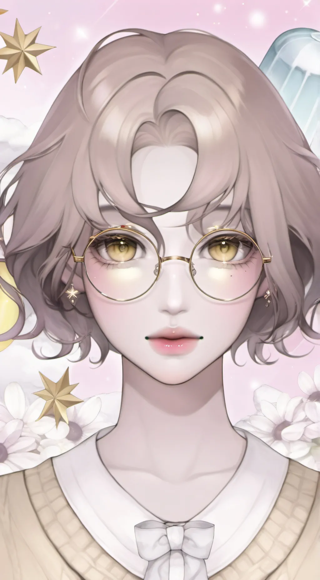 ai character: bleh background