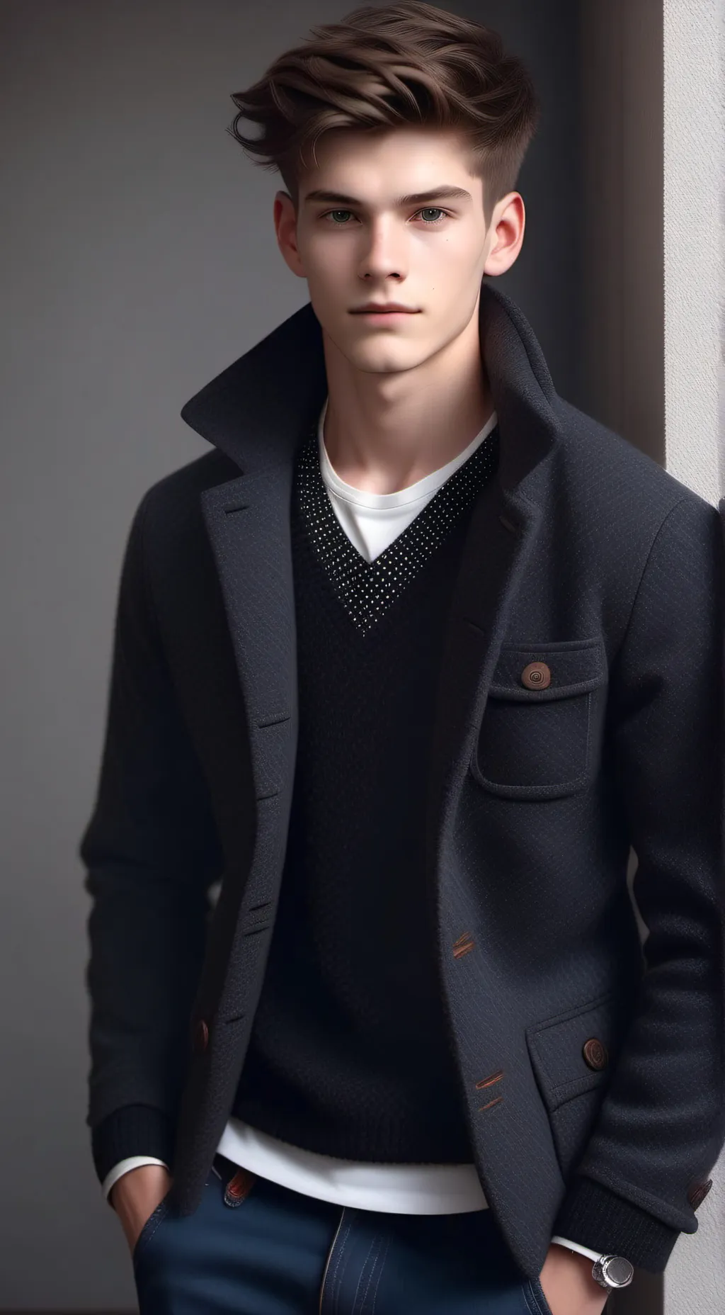 ai character: Liam background