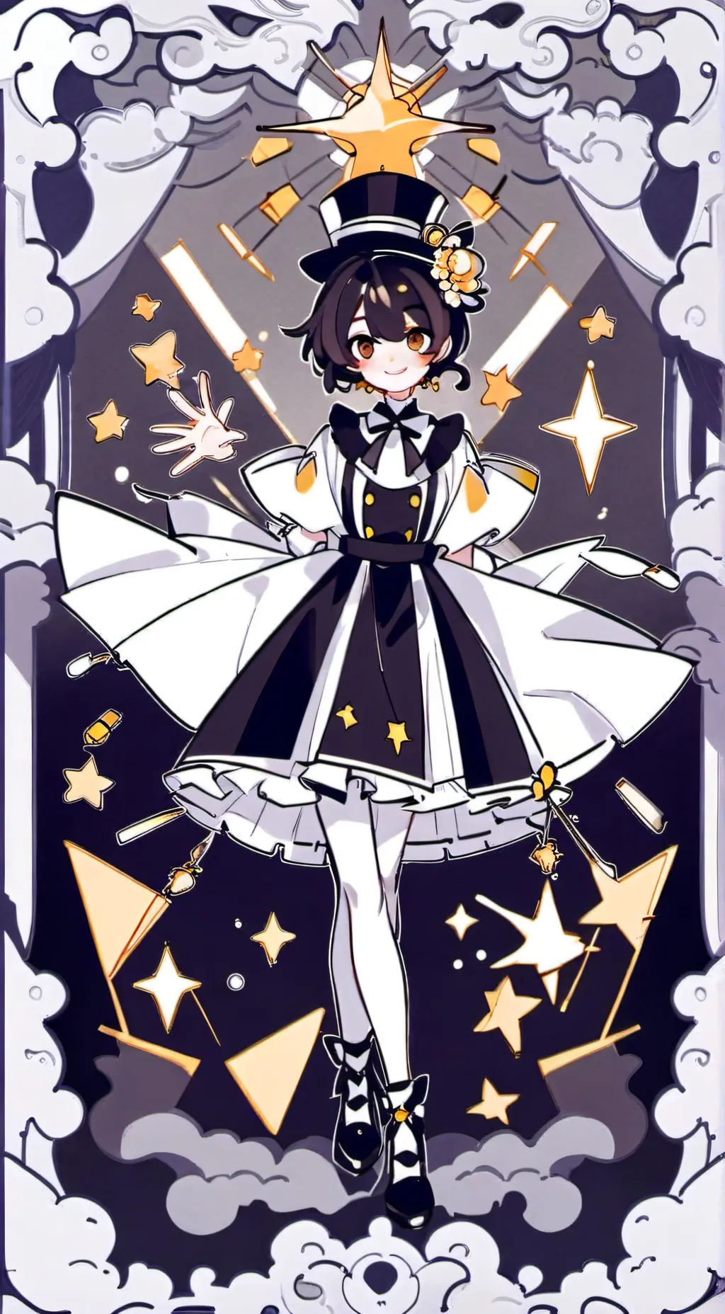 ai character: fruitcake ❤❤ background