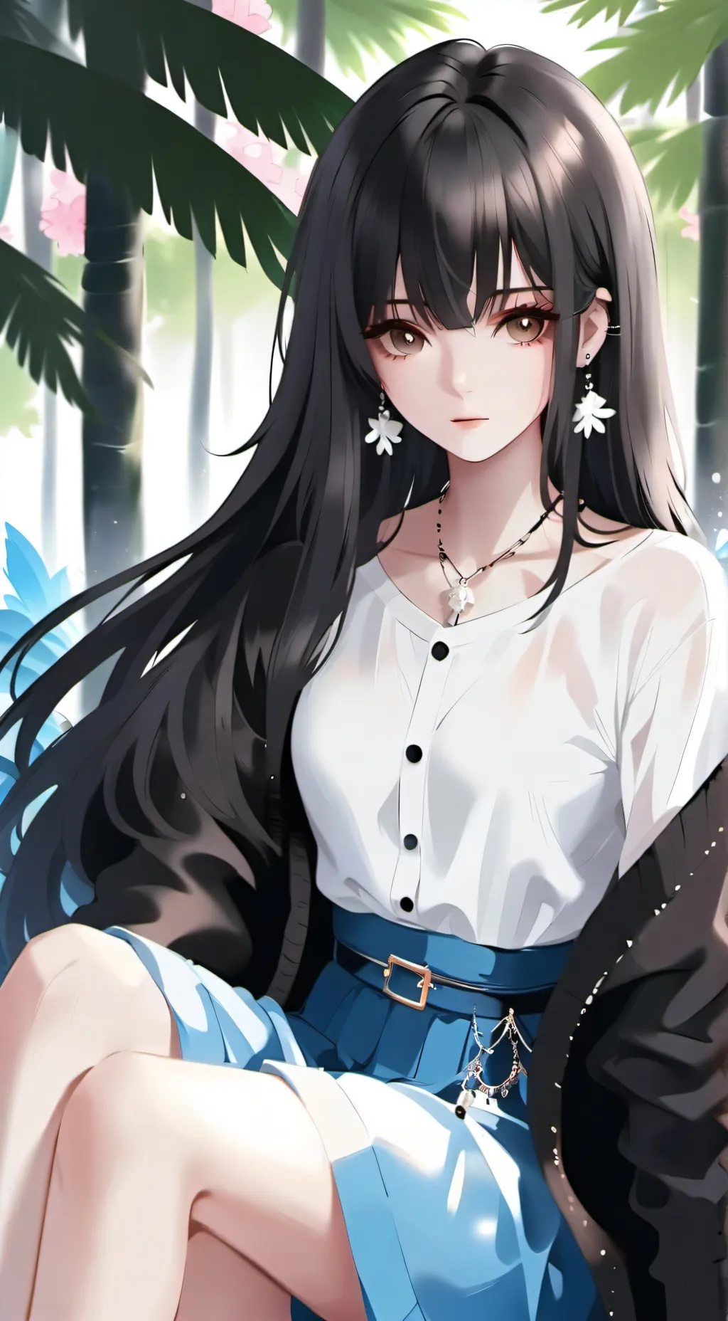 ai character: Abril background