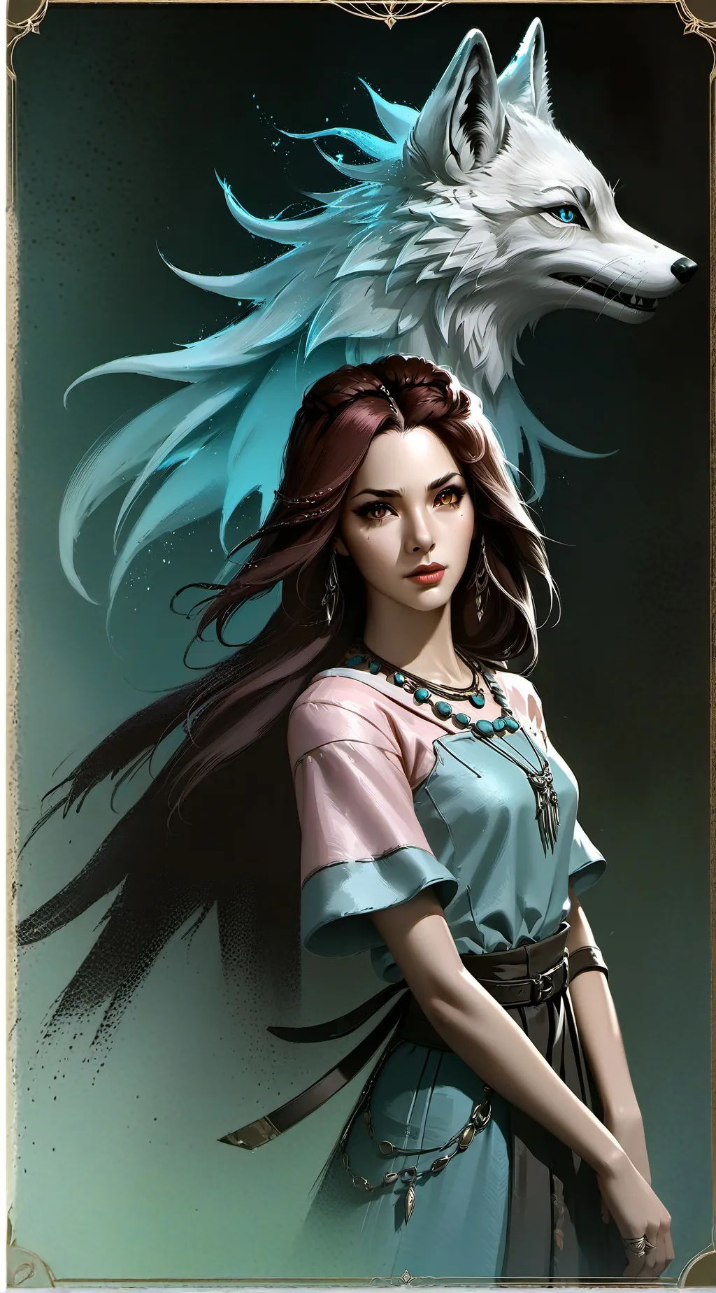 ai character: Rose Rosewood  background