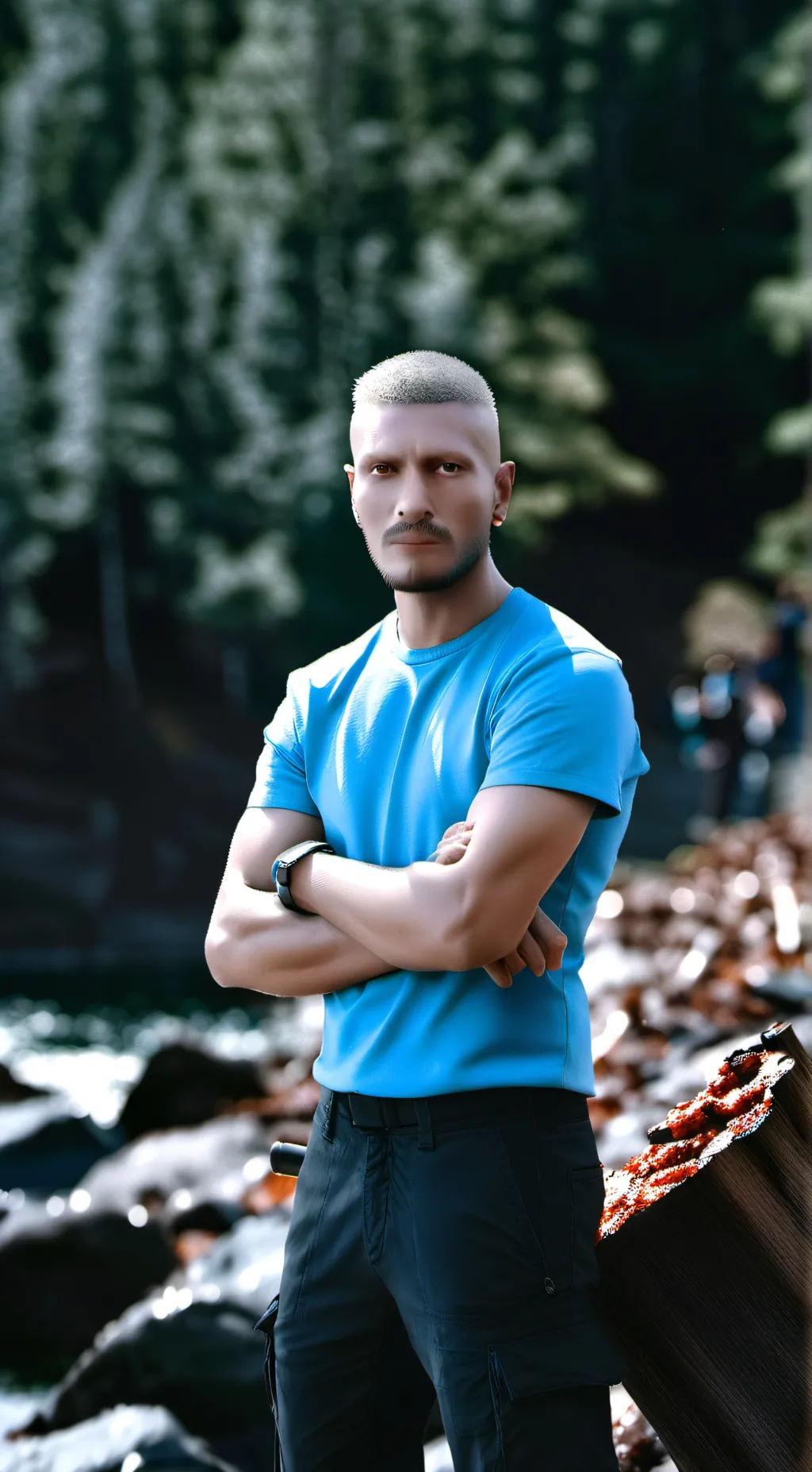 ai character: Lucas background