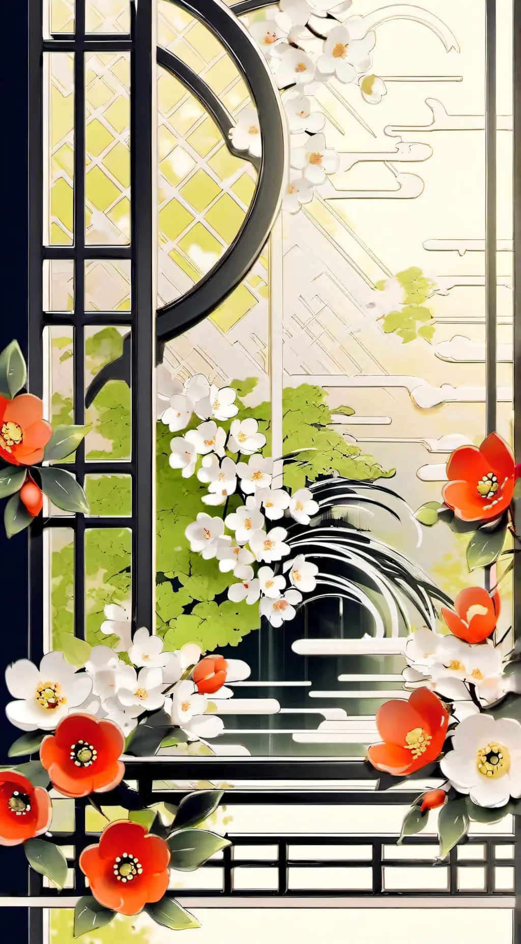 ai character: maua background