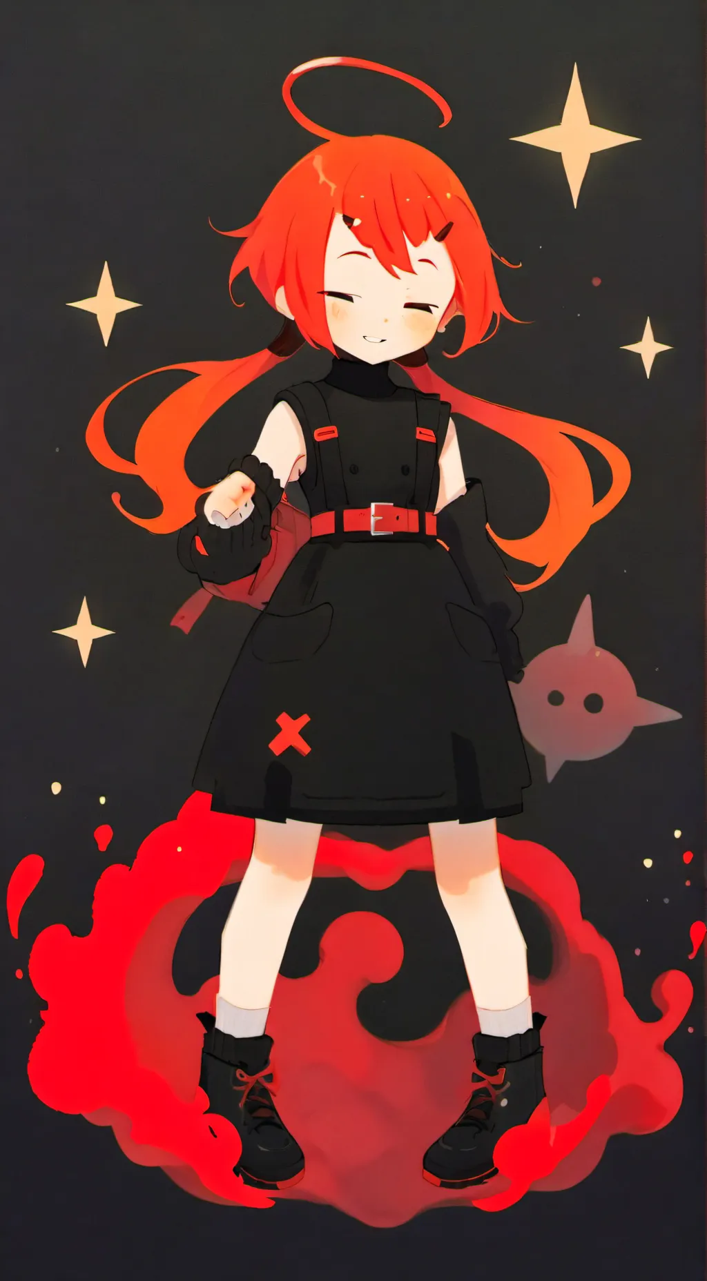 ai character: Teto background