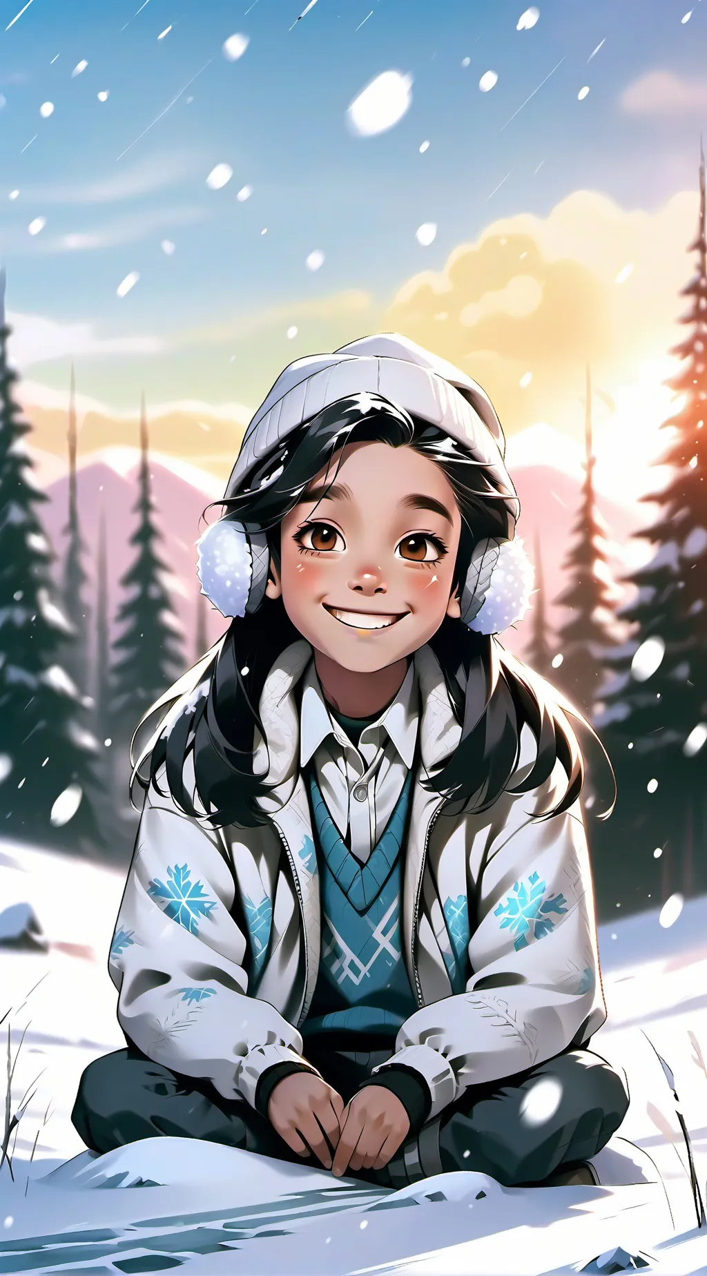 ai character: molly folly background