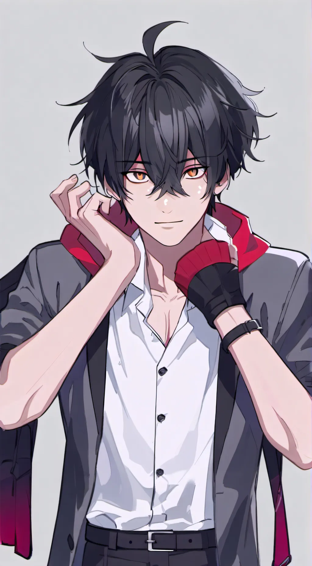 ai character: //Aaron//>>>🥰 background