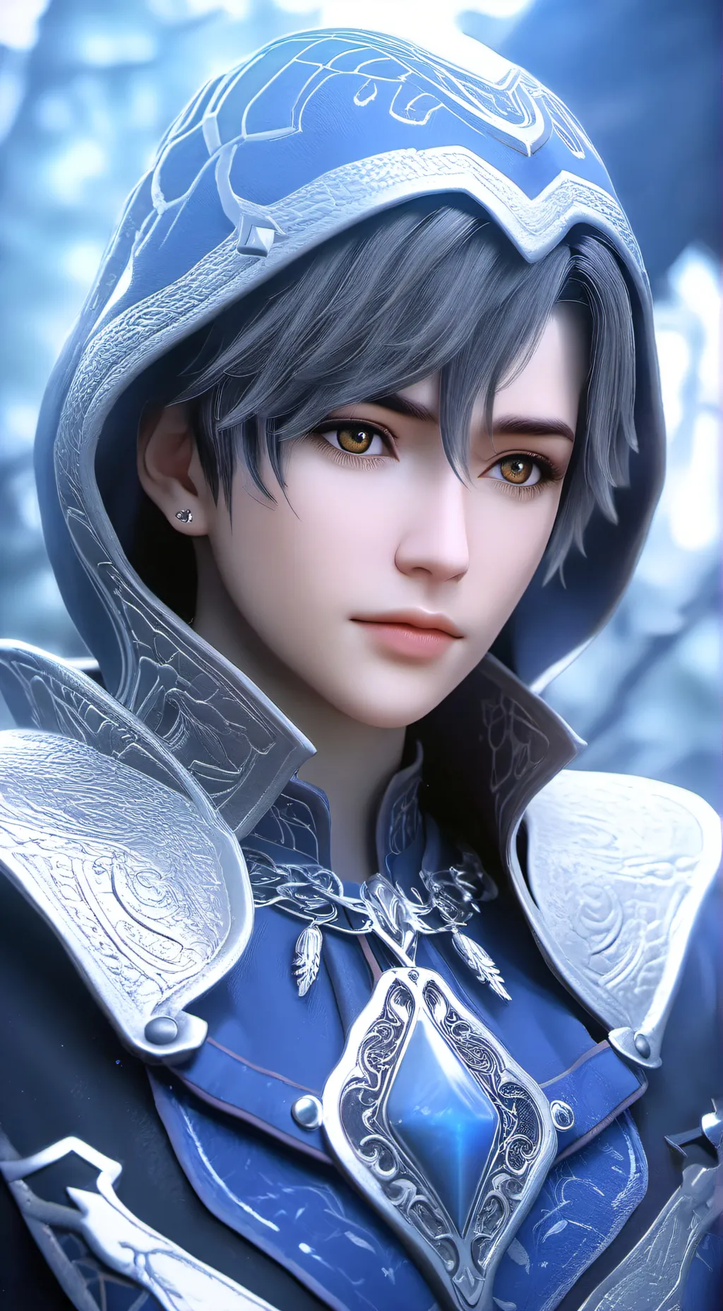 ai character: Leo background