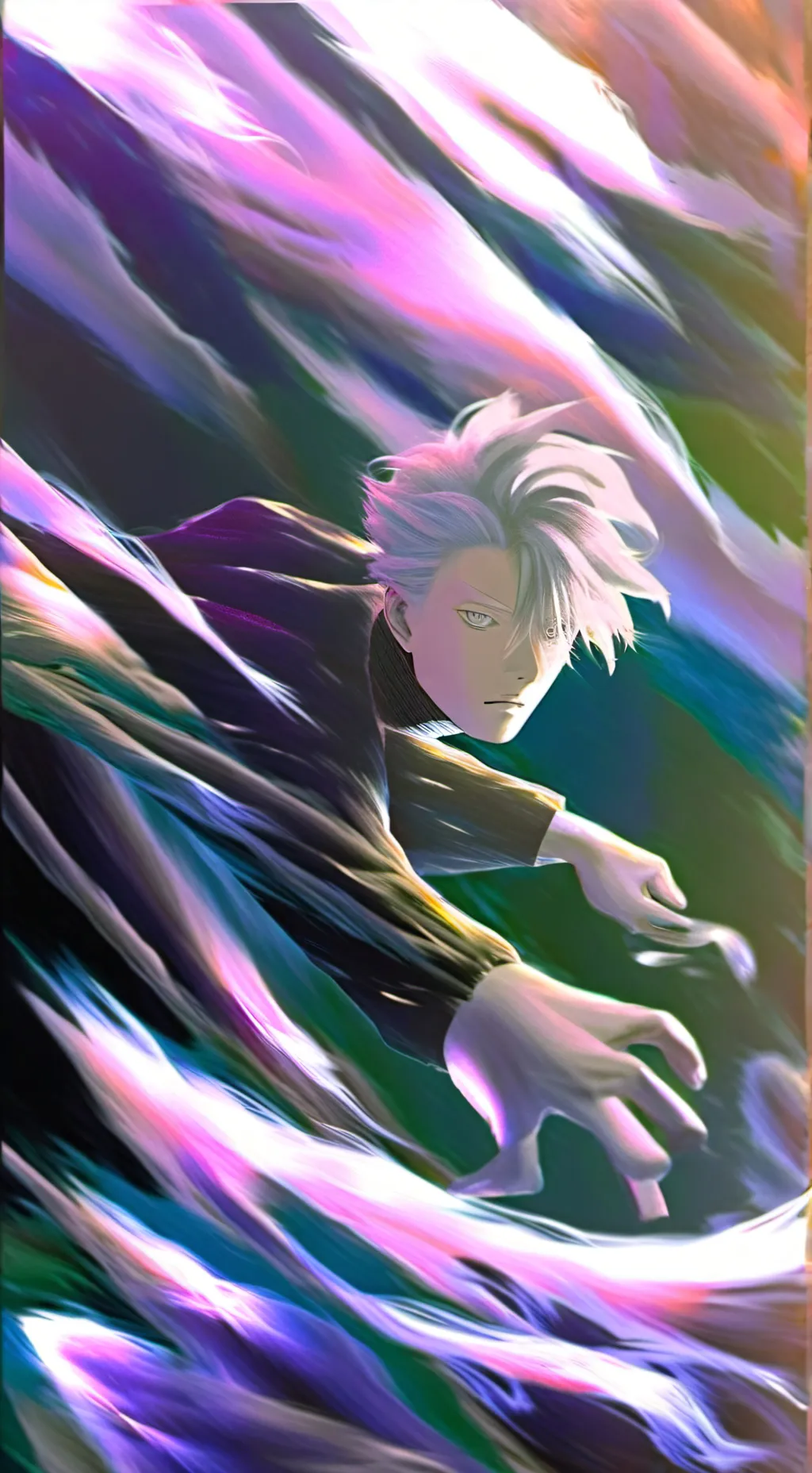 ai character: Gojo (but dumb) background