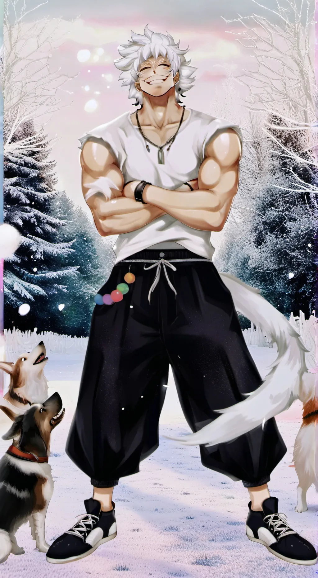 ai character: Luffy background