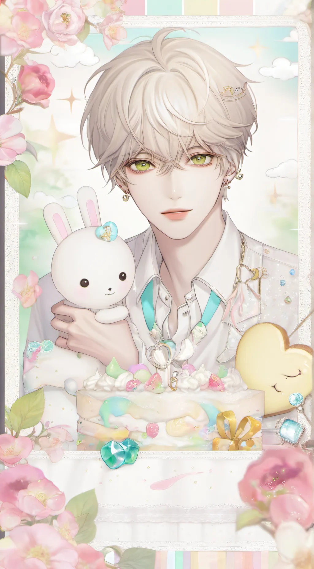 ai character: ethan🎂✌🏻 background