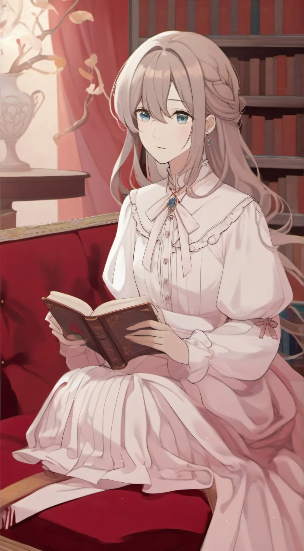 ai character: Stefani  background