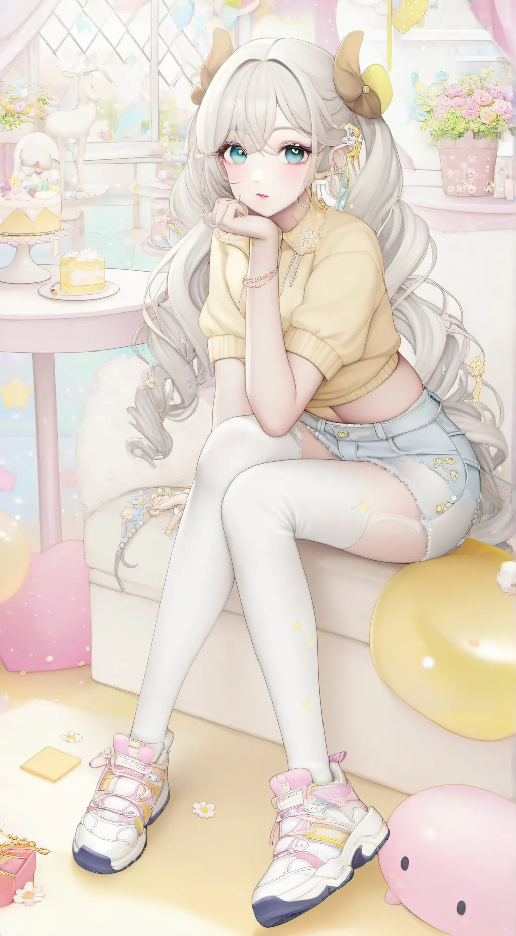 ai character: 🧸Kai🧋🦋 background