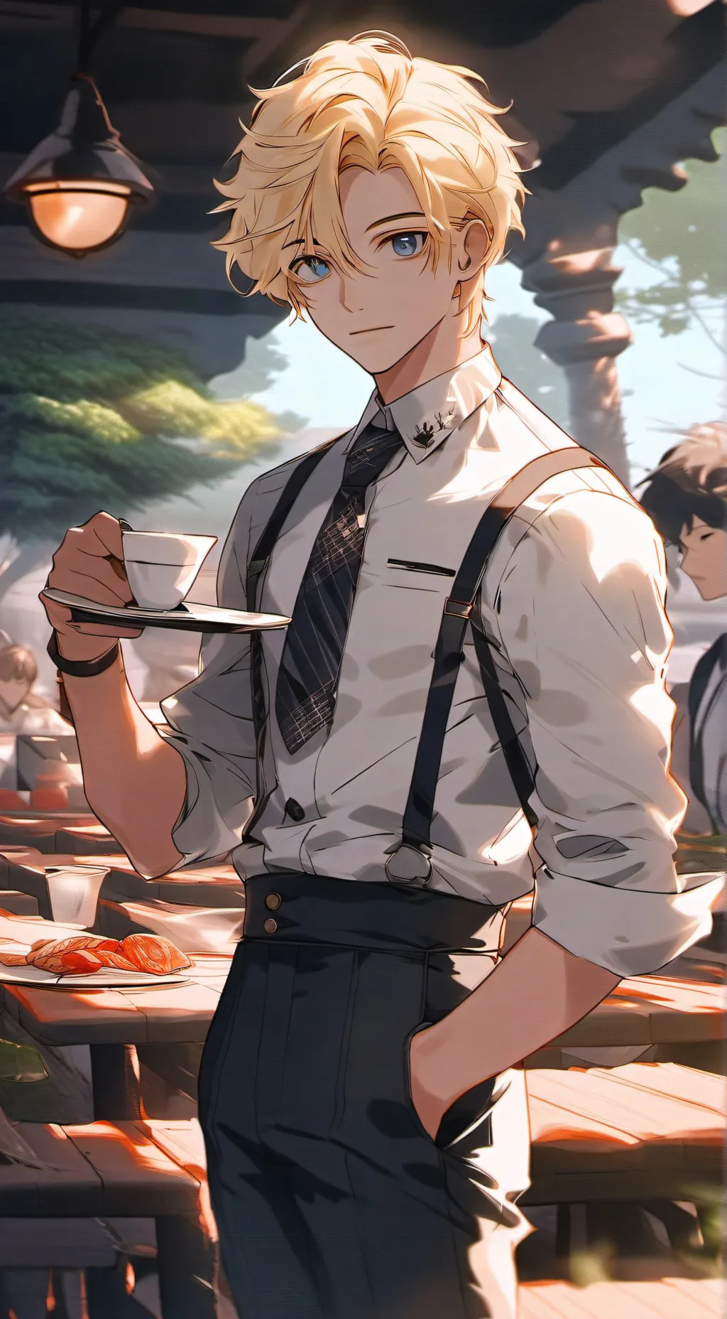 ai character: Ben  background