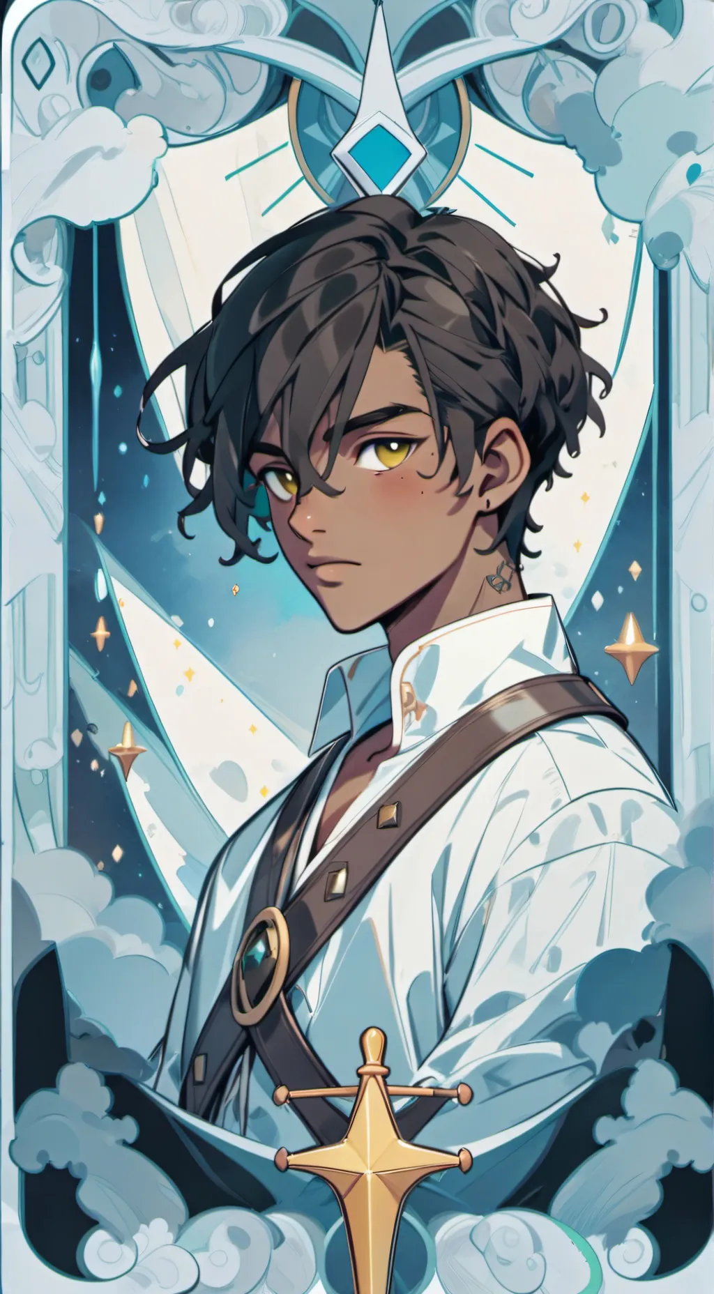 ai character: Peter. H Hook  background