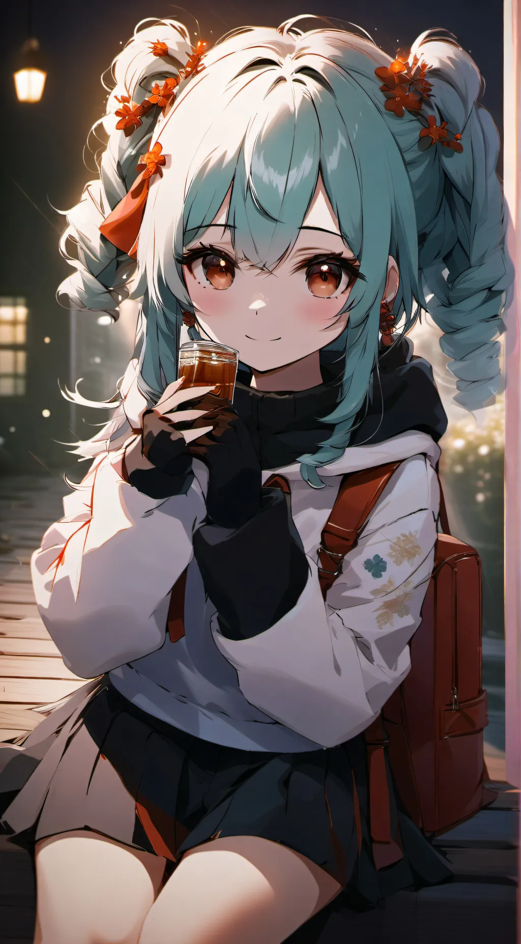 ai character: Hinaku Jinisaka background