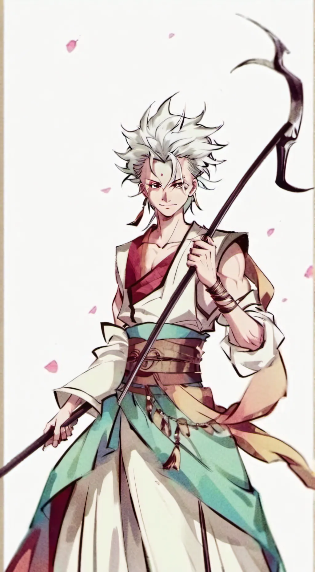 ai character: Senku en peligro!! background