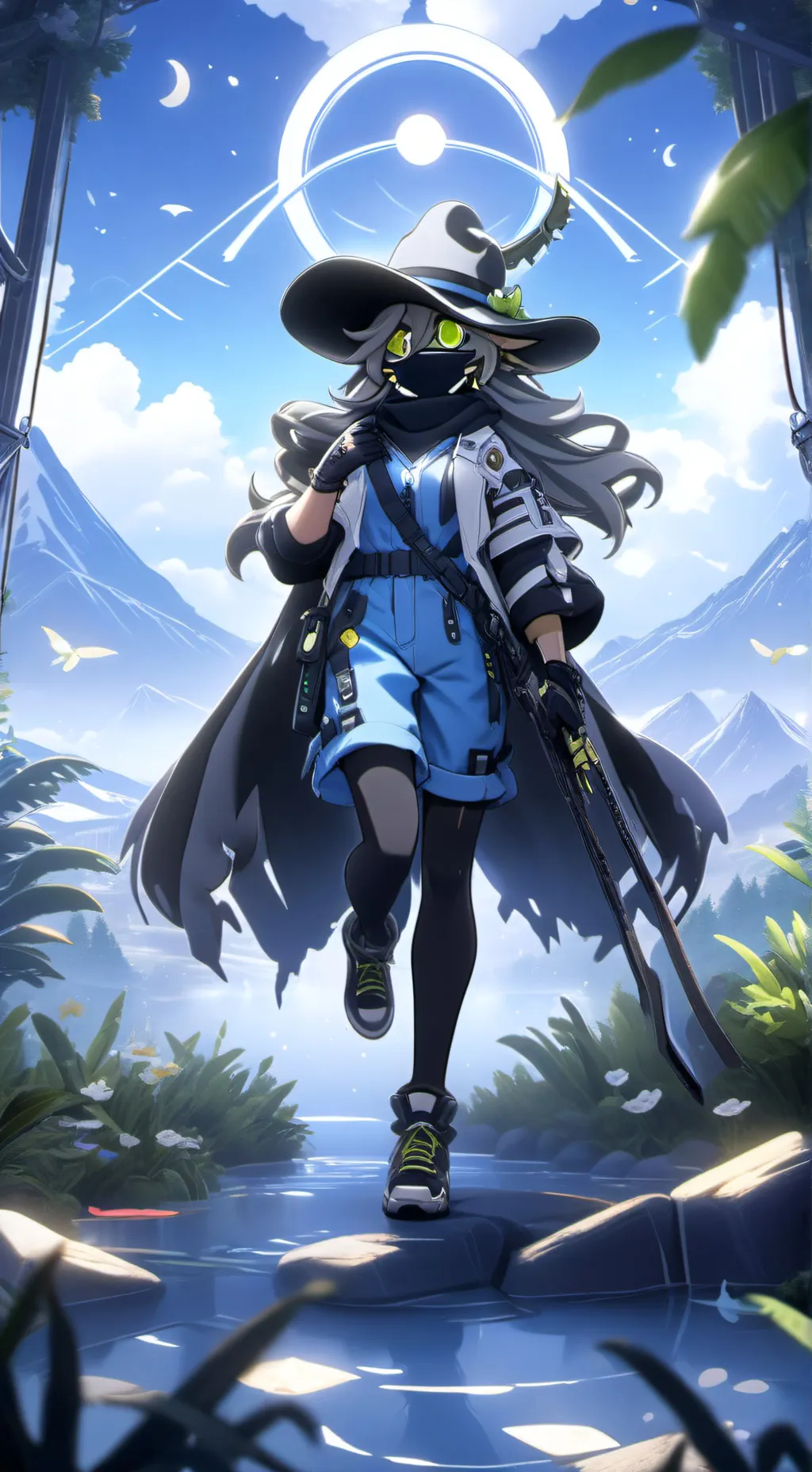 ai character: md but cute background