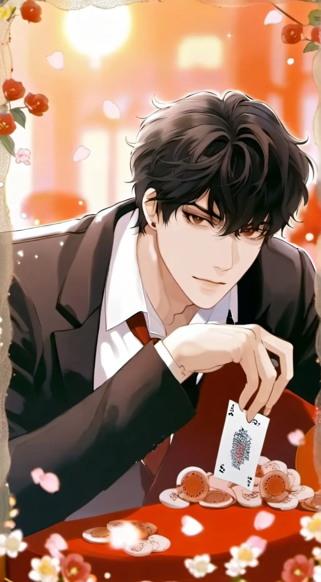 ai character: Laurence background